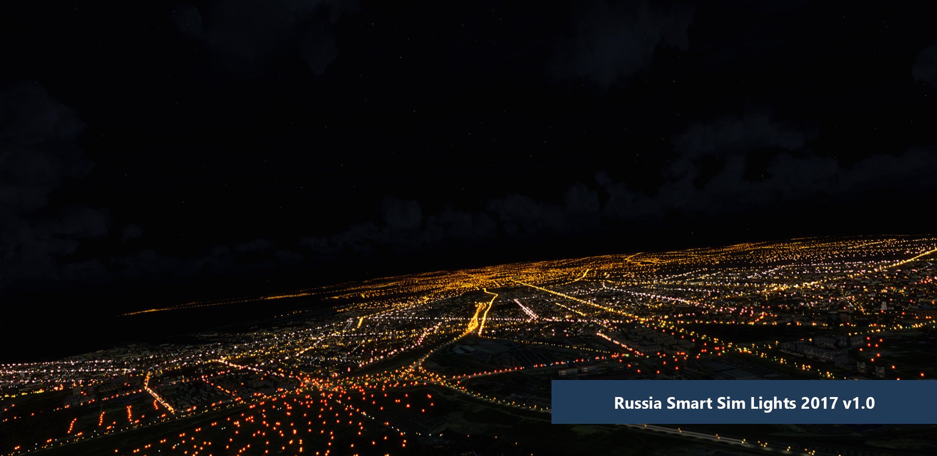 Sim Design 3D Nights Lights • simFlight Russia