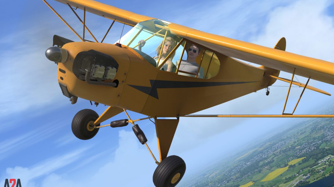 A2A SIMULATIONS – ACCU-SIM PIPER J-3 CUB P3D4 PROFESSIONAL A2A SIMULATIONS – ACCU-SIM PIPER J-3 CUB P3D4 PROFESSIONAL