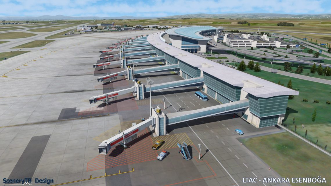 SCENERYTR – LTAC ANKARA ESENBOĞA AIRPORT SCENERYTR – LTAC ANKARA ESENBOĞA AIRPORT