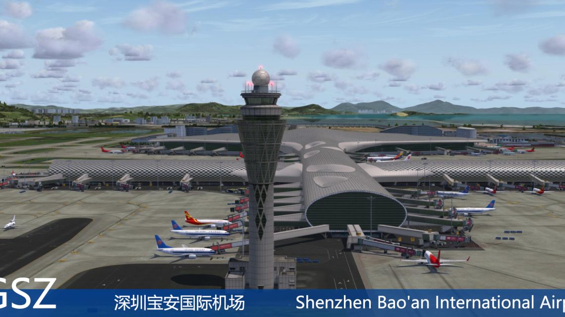 WF SCENERY STUDIO – SHENZHEN BAO’AN INTERNATIONAL AIRPORT ZGSZ WF SCENERY STUDIO – SHENZHEN BAO’AN INTERNATIONAL AIRPORT ZGSZ