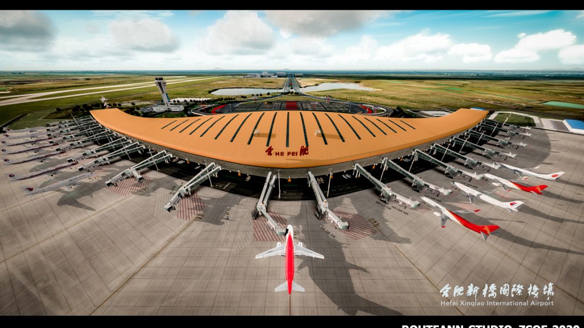 ROUTEANN-STUDIO – ZSOF HEFEI XINQIAO INTERNATIONAL AIRPORT P3D4.4+ ROUTEANN-STUDIO – ZSOF HEFEI XINQIAO INTERNATIONAL AIRPORT P3D4.4+