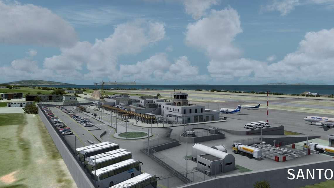 JUSTSIM – SANTORINI INTERNATIONAL AIRPORT P3D4.4 – релиз JUSTSIM – SANTORINI INTERNATIONAL AIRPORT P3D4.4 – релиз
