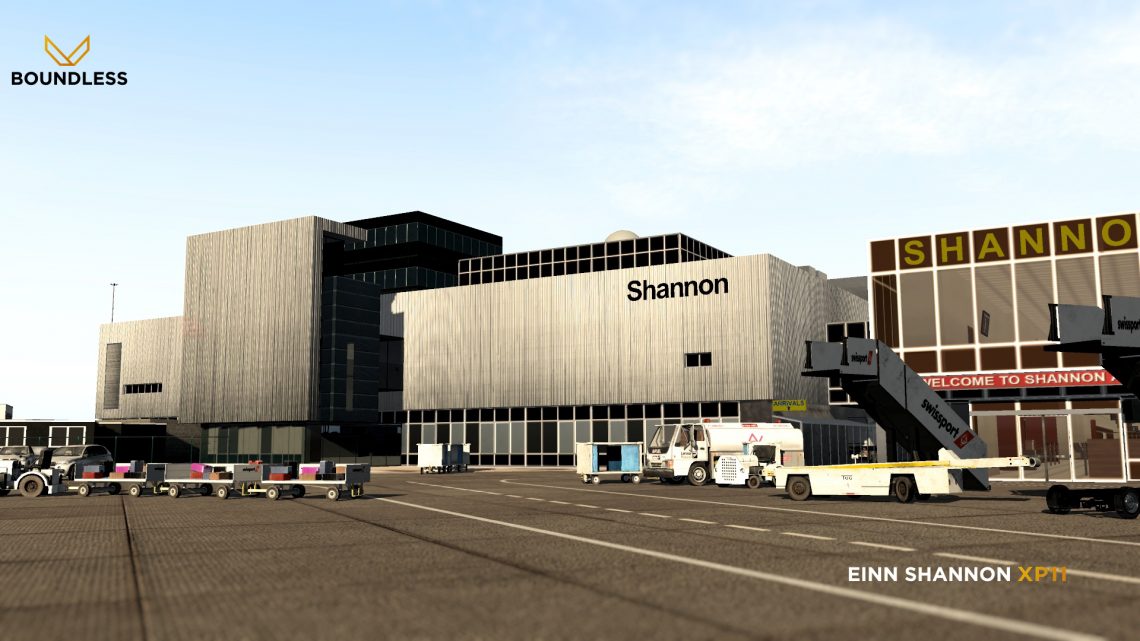BOUNDLESS – SHANNON (EINN) AIRPORT X-PLANE 11 BOUNDLESS – SHANNON (EINN) AIRPORT X-PLANE 11