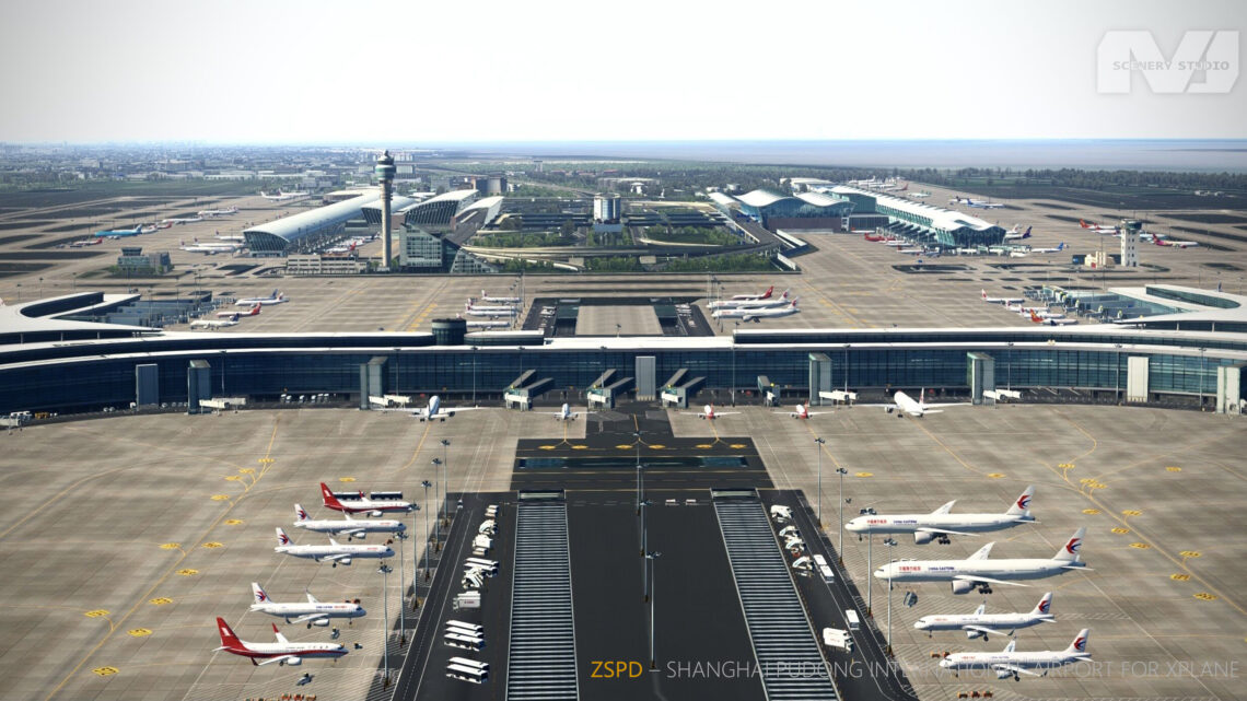 SHANGHAI PUDONG INTL AIRPORT для X-Plane SHANGHAI PUDONG INTL AIRPORT для X-Plane