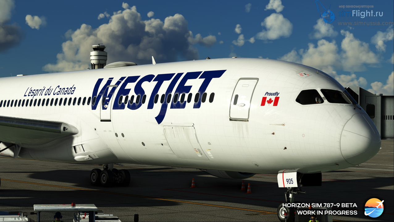 Horizon Simulations - B787-9 и 747-8F • simFlight Russia